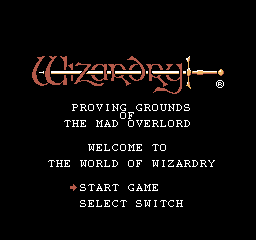 Wizardry screenshot 4 for Famicom